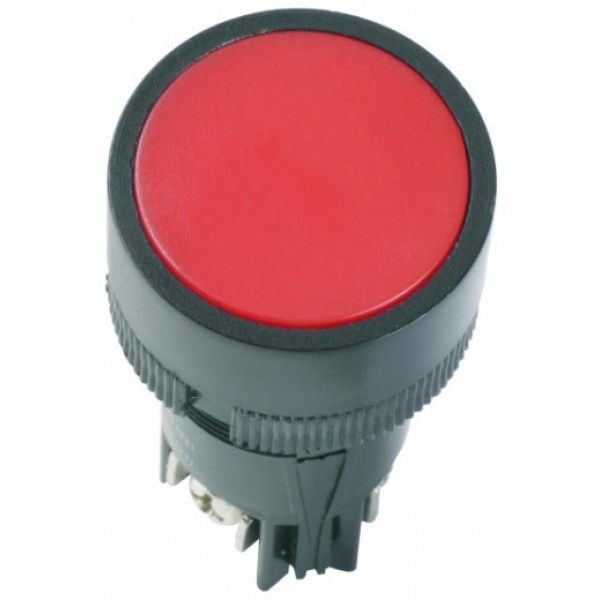 Кнопка SВ-7 "Стоп" червона 1з+1р d22мм/240B IEK (BBT40-SB7-K04)