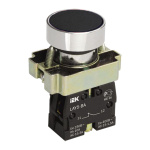 Кнопка керування LAY5-BA21 без підсвічування чорна 1з IEK (BBT60-BA-K02)