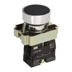 Кнопка керування LAY5-BA21 без підсвічування чорна 1з IEK (BBT60-BA-K02)