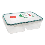 Контейнер Fresh Box 2 відсіки 1 л + 1 л прозорий - Зображення 2