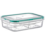 Контейнер Fresh Box 4 відсіку 0,25 л+0,25 л+0,25 л+0,25 л прозорий