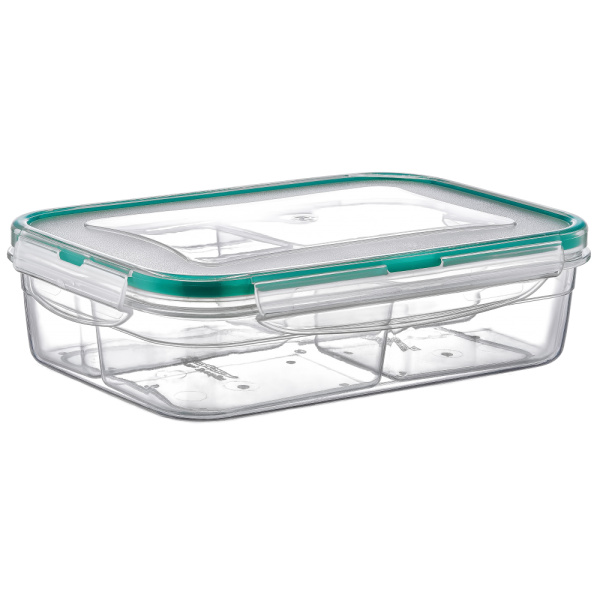 Контейнер Fresh Box 4 відсіку 0,25 л+0,25 л+0,25 л+0,25 л прозорий