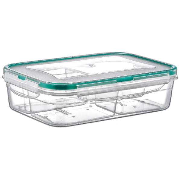Контейнер Fresh Box 4 відсіку 0,25 л+0,25 л+0,25 л+0,25 л прозорий