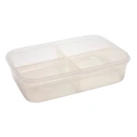 Контейнер Fresh Box 4 відсіку 0,25 л+0,25 л+0,25 л+0,25 л прозорий - Зображення 2