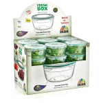Контейнер Fresh Box круглий 0,8л прозорий - Зображення 3