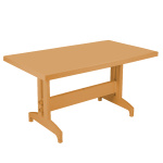 Стіл PAPATYA Престиж 80x140 тик