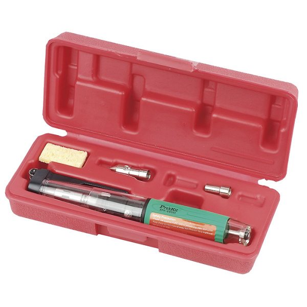 Газовий паяльник із набором аксесуарів Pro'sKit 1PK-GS003N