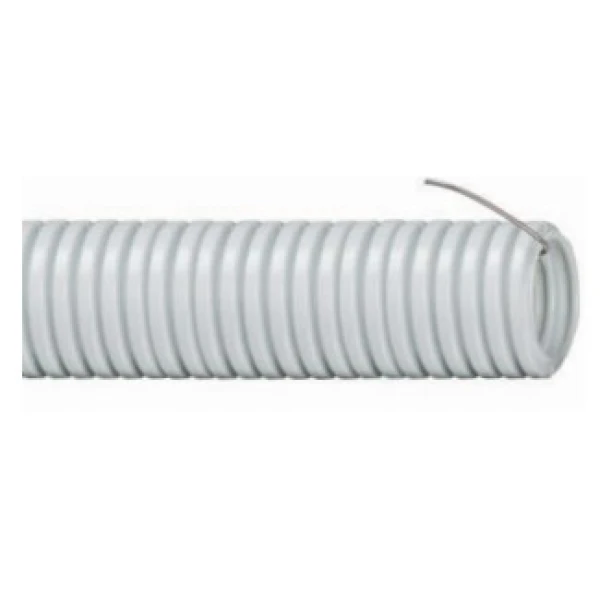 Труба гофр.ПВХ d 20 із зондом (100 м) IEK (CTG20-20-K41-100I)