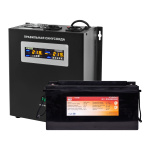 Комплект резервного питания Logicpower W2500 + литеевая (LifePo4) батарея 2600 ватт