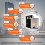 Комплект резервного питания Logicpower W5000 + литеевая (LifePo4) батарея 5200 ватт - Зображення 2