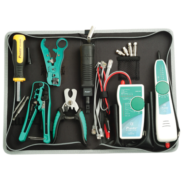 Набір інструментів Pro'sKit PK-4015 для обслуговування локальних мереж