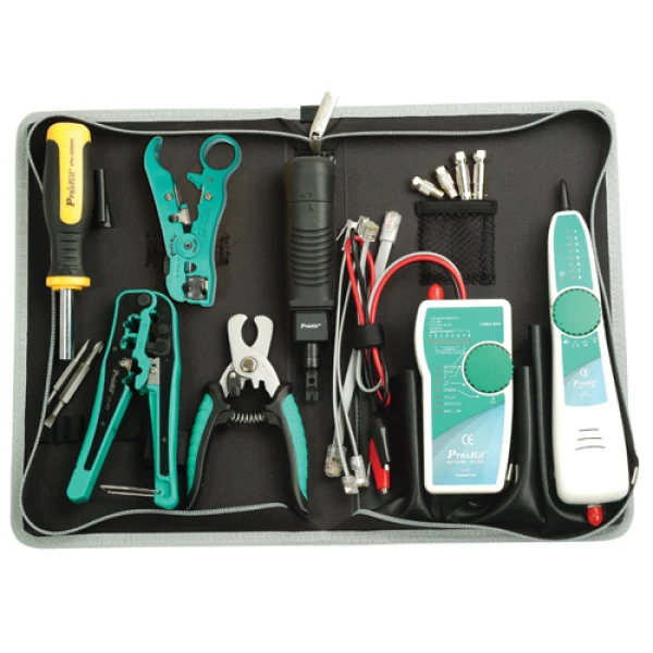 Набір інструментів Pro'sKit PK-4015 для обслуговування локальних мереж