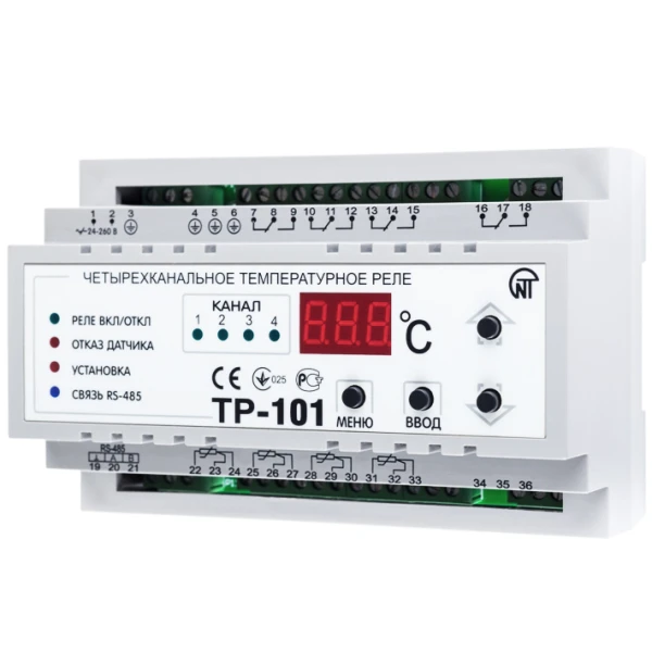 Цифрове температурне реле ТР-101 Новатек-Електро
