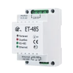Перетворювач інтерфейсів Modbus RTU / ASCII (RS-485) -Modbus TCP (Ethernet) Новатек-Електро