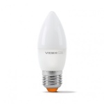 LED лампа VIDEX C37e 6W E27 3000K 220V 20шт/ящ (VL-C37e-06273) - Зображення 2