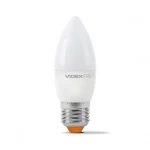 LED лампа VIDEX C37e 6W E27 3000K 220V 20шт/ящ (VL-C37e-06273) - Зображення 2