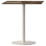 База столу Lotus Round d45x73 см біла Papatya
