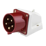 Вилка 524 стаціонарна 3Р+РЕ 32А 380В IP44 IEK (PSR52-032-4)