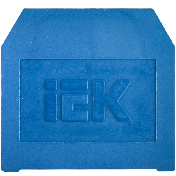 Заглушка для ЗНІ 4-6мм2 (JXB35-50A) синій IEK (YZN10D-ZGL-006-K07)