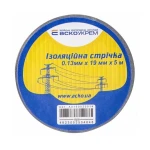 Стрічка ізоляційна 0,13мм*19мм/5м сіра - Зображення 3