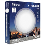Світлодіодний світильник Feron AL5001 60W коло, 4900Lm 4000K 555*73mm (5755) - Зображення 3