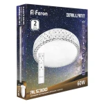 Світлодіодний світильник Feron AL5300 60W коло, 4900Lm 2700K-6400K 500*115mm (5793) - Зображення 3