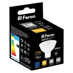 Світлодіодна лампа Feron LB-194 MR16 decor G5.3 230V 6W 480Lm 2700K (5622) - Зображення 4