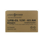 Акумулятор гелевий LPN-GL 12V - 65 Ah - Зображення 8