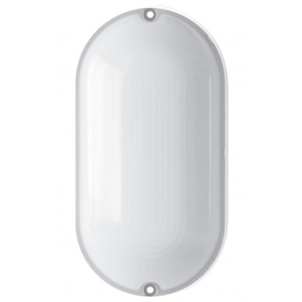 LED світильник (ЖКГ) овальний VIDEX 9W 5000K 220V білий 20шт (VL-BHO-095PW)