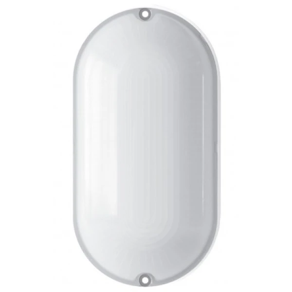 LED світильник (ЖКГ) овальний VIDEX 9W 5000K 220V білий 20шт (VL-BHO-095PW)