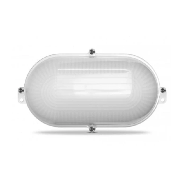Світильник LED (ЖКХ) овальний VIDEX 12W 5000K 220V білий (VL-BHО-125AW)