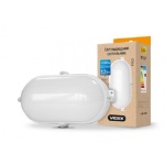 Світильник LED (ЖКХ) овальний VIDEX 12W 5000K 220V білий (VL-BHО-125AW) - Зображення 2