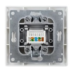 Розетка комп'ютерна РВcom-1-Fr-W - Зображення 3