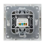 Розетка комп'ютерна РВcom-1-Fr-W - Зображення 3