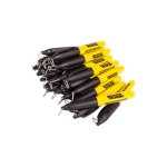 Маркер перманентний MASTERTOOL 80 шт чорний 14-1820 - Зображення 2