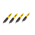 Маркер перманентний MASTERTOOL 4 шт чорний 14-1821 - Зображення 2