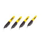 Маркер перманентний MASTERTOOL 4 шт чорний 14-1821 - Зображення 2