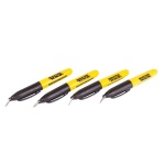 Маркер перманентний MASTERTOOL 4 шт чорний 14-1821 - Зображення 3