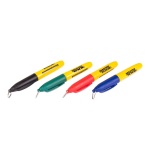Маркер перманентний MASTERTOOL 4 шт кольоровий 14-1822 - Зображення 3