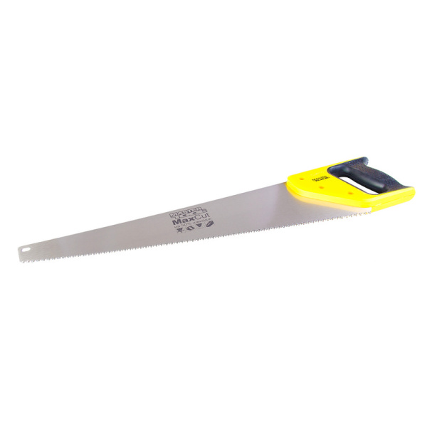 Ножівка столярна MASTERTOOL 500 мм 7TPI MAX CUT закалений зуб 3-D заточування полірована 14-2150