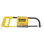 Ножівка по металу MASTERTOOL 250-300 мм металева рукоятка flex полотно метал 14-2225 - Зображення 2