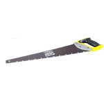 Ножівка столярна MASTERTOOL BLACK ALLIGATOR 500 мм 9TPI MAX CUT закалений зуб 3-D заточування тефлонове покриття 14-2450