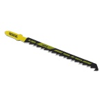 Полотно для лобзика MASTERTOOL по дереву 5 шт швидкий прямий різ 6TPI 100 мм T144D 14-2803