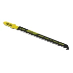 Полотно для лобзика MASTERTOOL по дереву 5 шт швидкий прямий різ 6TPI 100 мм T144D 14-2803