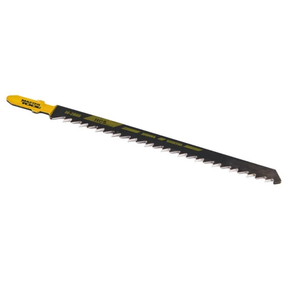 Полотно для лобзика MASTERTOOL по дереву 5 шт швидкий прямий різ 6TPI 132 мм T344D 14-2805