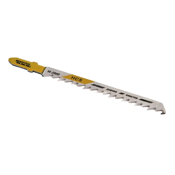 Полотно для лобзика MASTERTOOL по дереву 5 шт чистий прямий різ 6TPI 100 мм T101D 14-2809