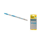 Полотно для лобзика MASTERTOOL по металу 5 шт чистий прямий різ 21TPI 132 мм T318A 14-2813
