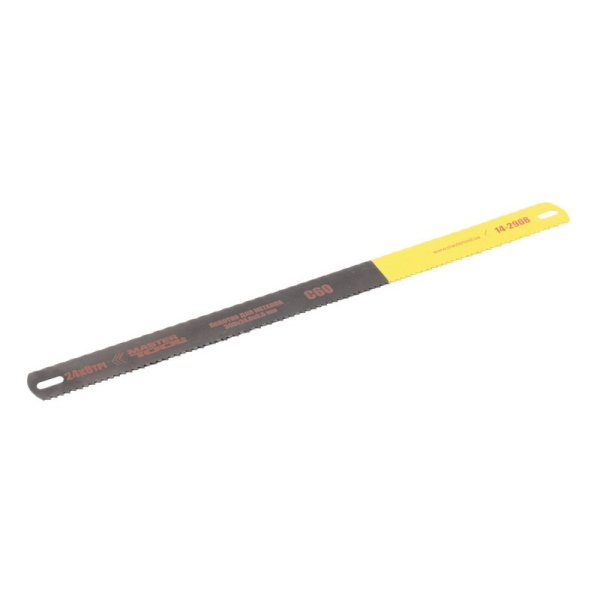 Полотно по металу та дереву MASTERTOOL двостороннє C60 300х25х0.6 мм 24/8х1" Ram D 6 шт 14-2908