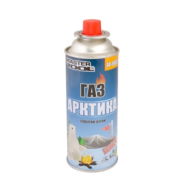 Газ бутан MASTERTOOL "АРКТИКА" 220 г 14-5052