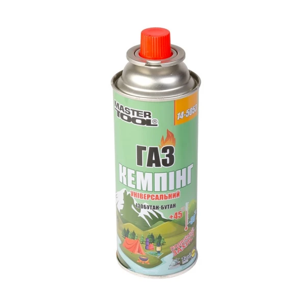 Газ бутан MASTERTOOL "КЕМПІНГ" 220 г 14-5053